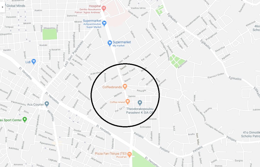 Οικόπεδο 400τ.μ. για πώληση-Πάτρα » Λάγγουρα