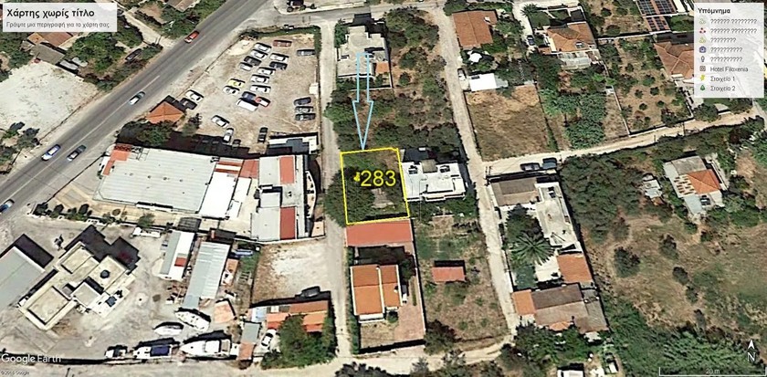 Οικόπεδο 283τ.μ. για πώληση-Βόλος » Νέες παγάσες