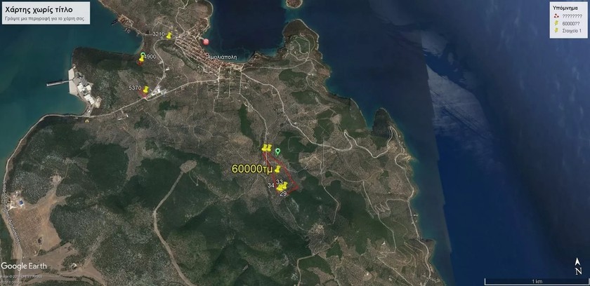 Parcel 60.000sqm for sale-Sourpi » Amaliapoli