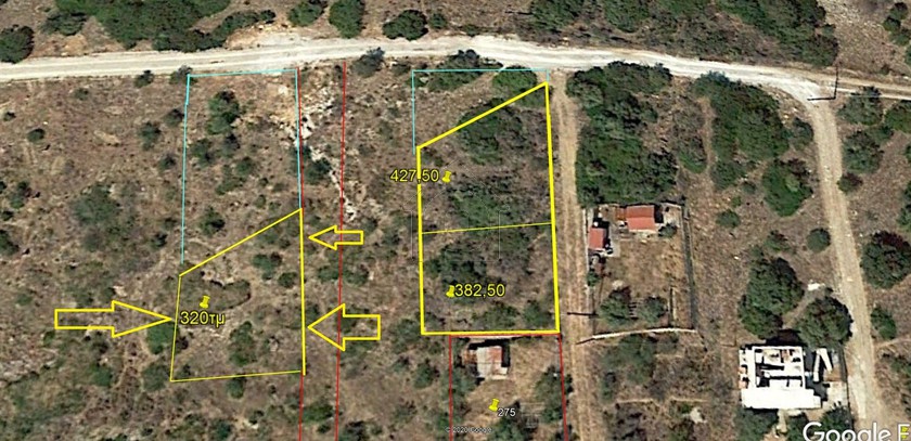 Land plot 320sqm for sale-Nea Agchialos » Kritharia