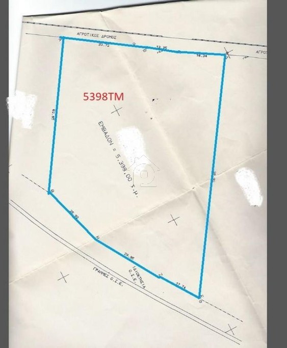 Parcel 5.398sqm for sale-Volos » Center