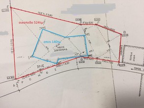 Land plot 524sqm for sale-Argalasti » Lefokastro