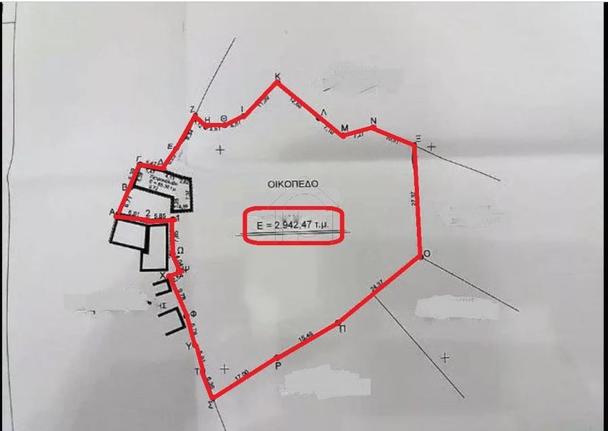 Οικόπεδο 2.942 τ.μ. για πώληση, Μαγνησία, Αργαλαστή