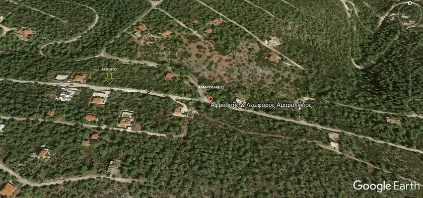 Land plot 1.039 sqm for sale, Corinthia, Soligeia