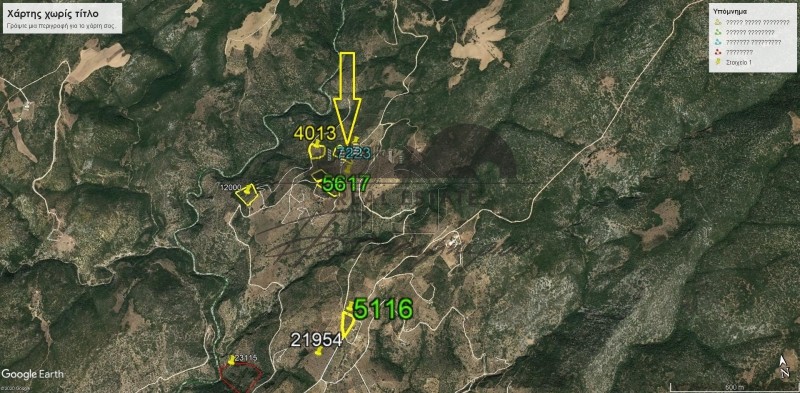 Parcel 7.223sqm for sale-Makrinitsa » Fitoko