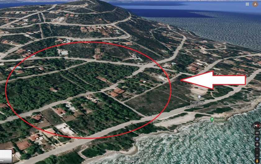 Land plot 683 sqm for sale, Phthiotis, Malesina