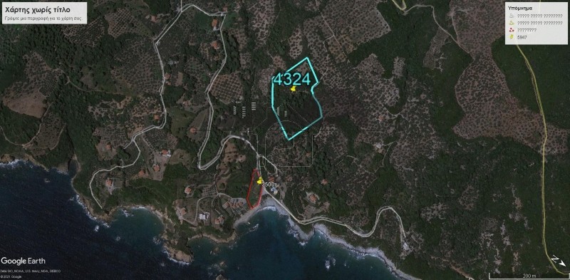 Parcel 4.324sqm for sale-Sipiada » Mortia