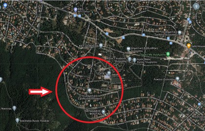 Land plot 800sqm for sale-Dionisos » Center