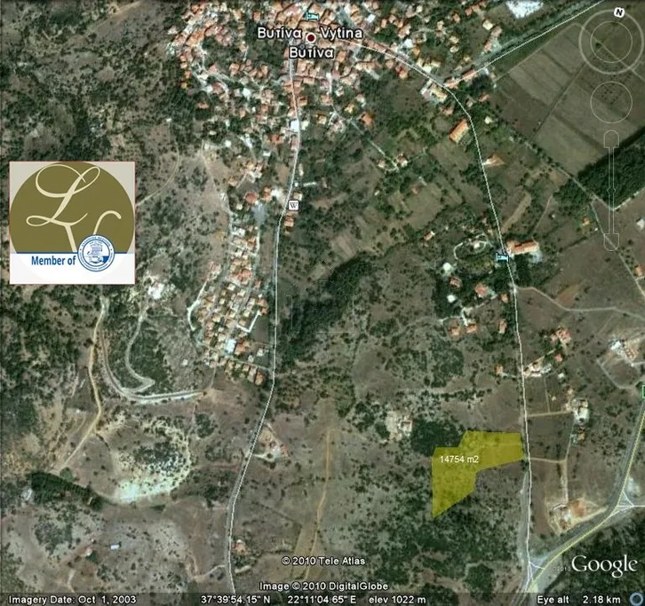 Land plot 14.754 sqm for sale, Arcadia, Vitina