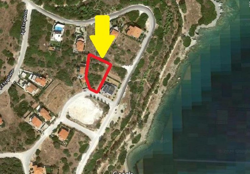 Land plot 588 sqm for sale, Magnesia, Volos