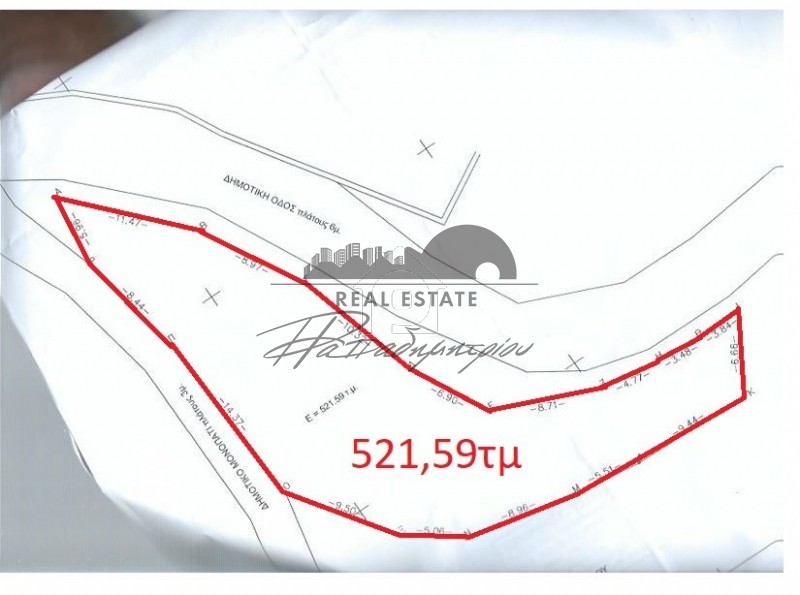 Land plot 521sqm for sale-Mouresi » Tsagkarada