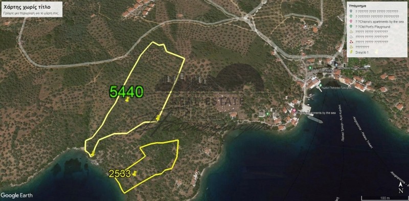 Parcel 5.440sqm for sale-Trikeri » Palaio Trikeri