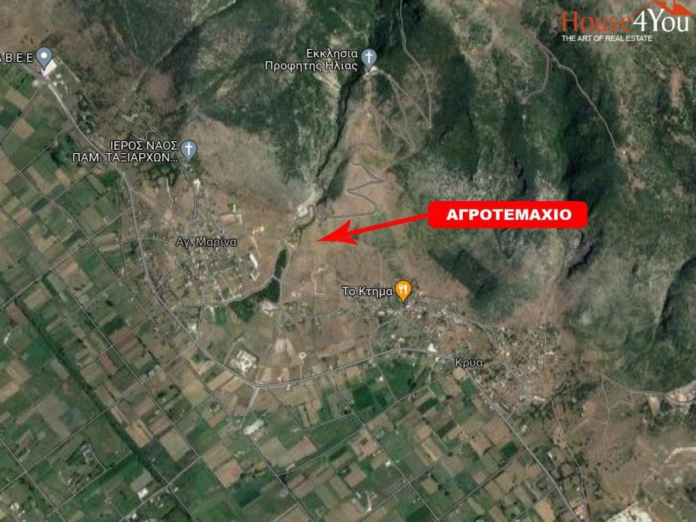 Αγροτεμάχια 4.003 τ.μ. προς πώληση, Αγία Μαρίνα Περάματος