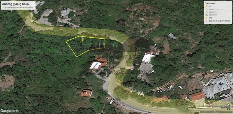 Parcel 900sqm for sale-Milies » Center