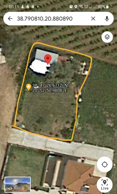 Land plot 388 sqm for sale