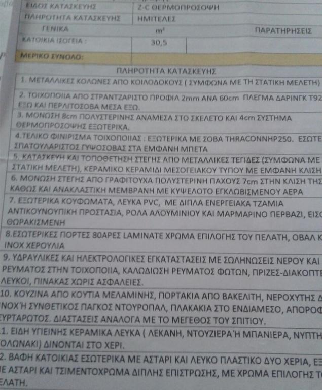 Μονοκατοικία 30 τ.μ. προς πώληση, Νέα Ρόδα