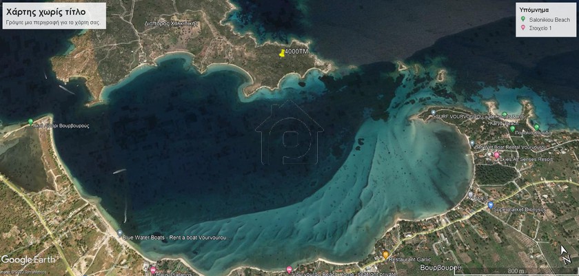 Νησί 4.000τ.μ. για πώληση-Σιθωνία » Διαπορος