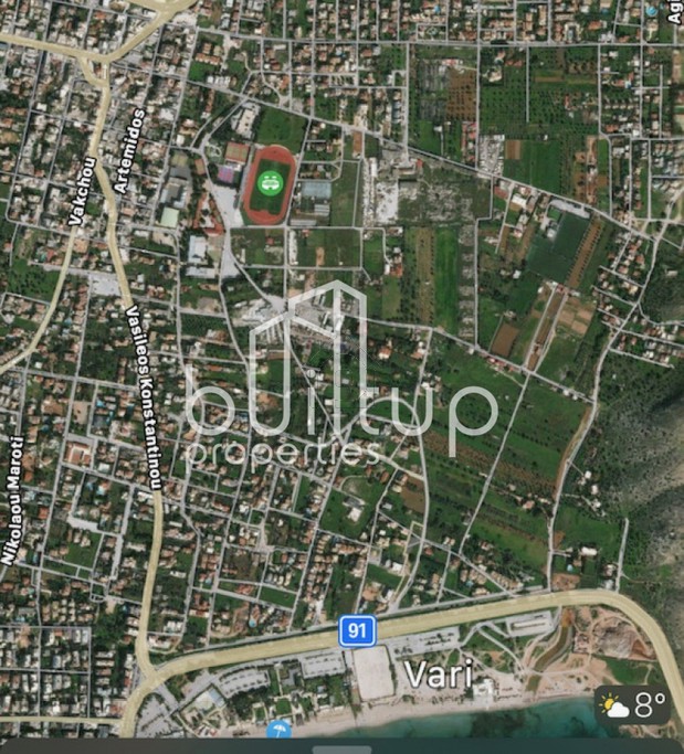 Land plot 446 sqm for sale, Athens - South, Vari - Varkiza