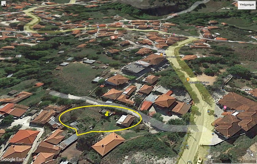 Land plot 755sqm for sale-Kalampaka » Kastraki
