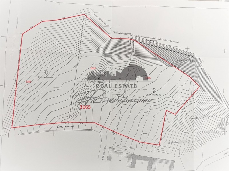 Land plot 3.165sqm for sale-Portaria » Center