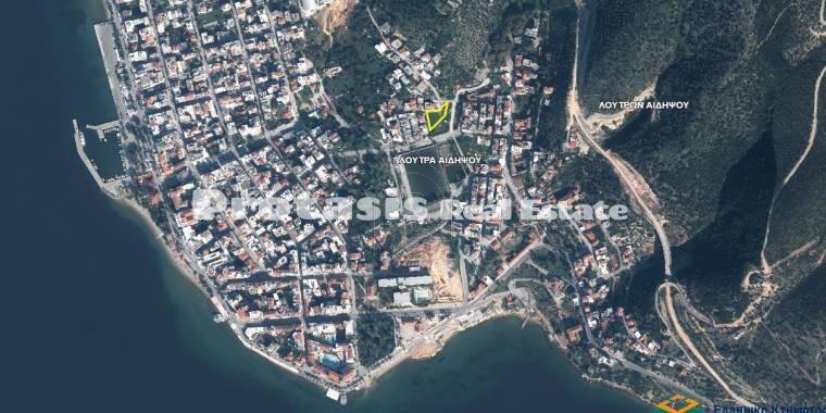 Οικόπεδο 1.267 τ.μ. προς πώληση, Λουτρά Αιδηψού