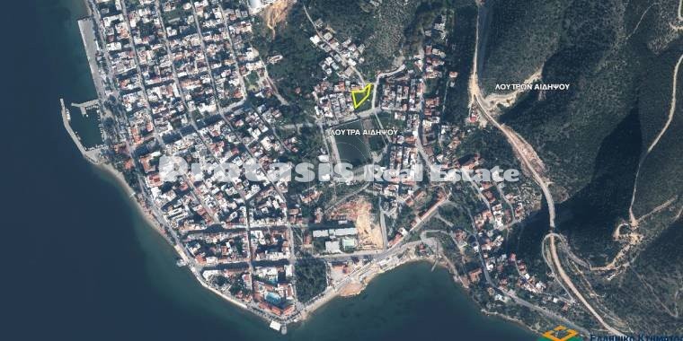 Οικόπεδο 1.267τ.μ. για πώληση-Αιδηψός » Λουτρά αιδηψού