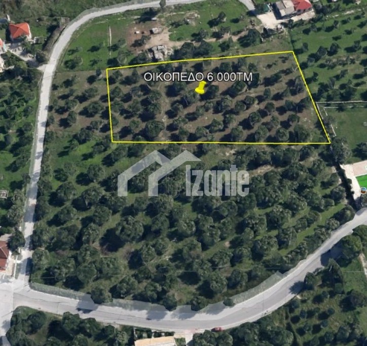 Land plot 6.000 sqm for sale, Zante, Laganas