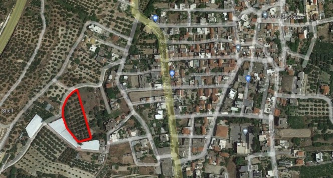 Land plot 3.090 sqm for sale