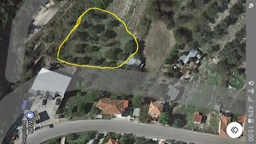 Land plot 970 sqm for sale