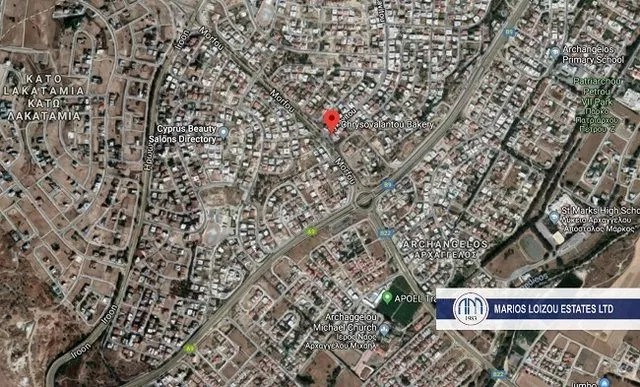 Land plot 558 sqm for sale, Nicosia