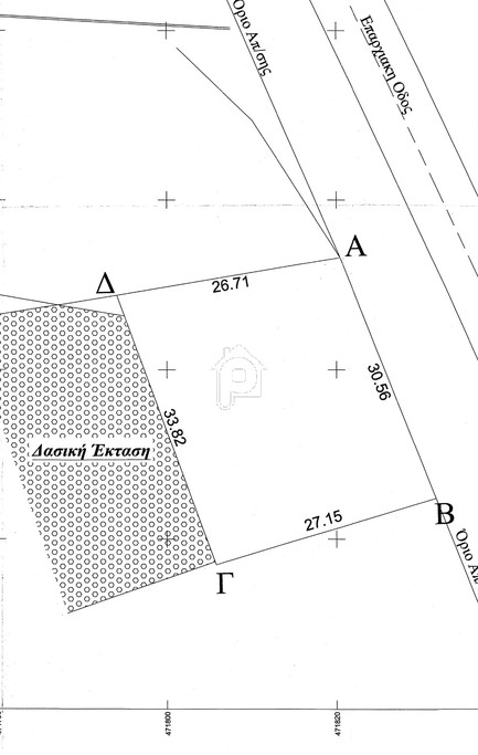 Land plot 858sqm for sale-Pallini » Paliouri