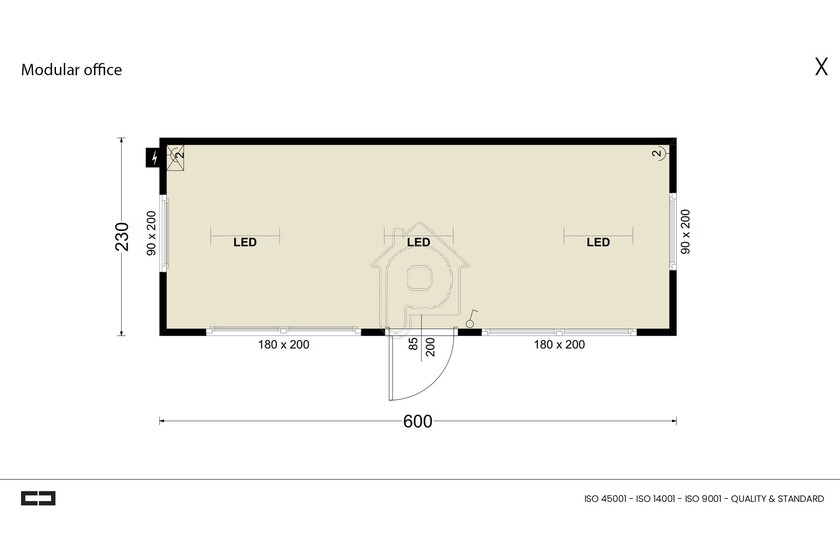 Prefabricated 25sqm for sale-Koridallos » Filakes - Athlitiko Kentro