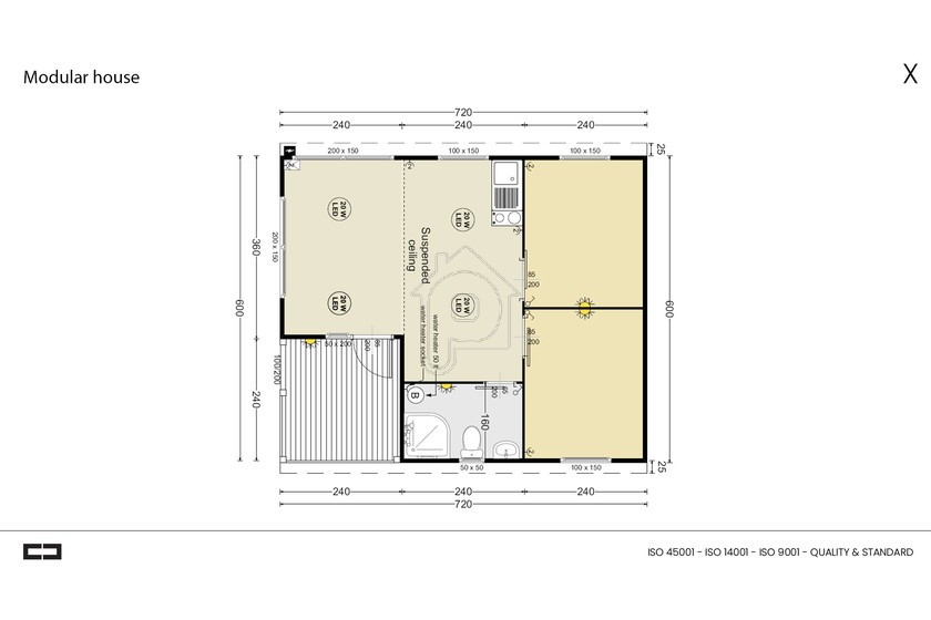Prefabricated 27sqm for sale-Nea Ionia » Eleftheroupoli