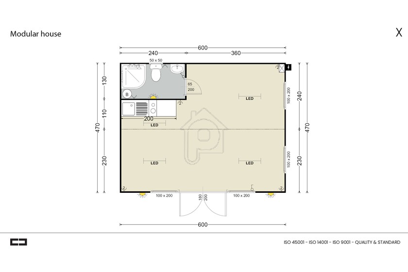 Prefabricated 30sqm for sale-Martiou
