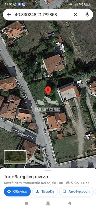 Land plot 505sqm for sale-Kozani » Koila